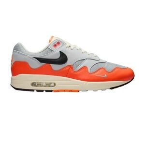 Nike Patta Air Max 1 Premium Orange Wave Sneakers